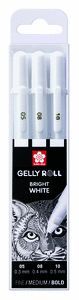 BOLIGRAFO GELLY BASIC WHITE 05/08/10 ESTUCHE 3 UNI