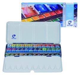 ACUARELA VAN GOGH ESTUCHE METAL 36 COLORES