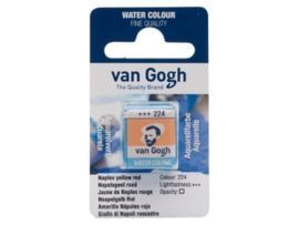 PASTILLA ACUARELA VAN GOGH AMARIL.NAP.ROJ