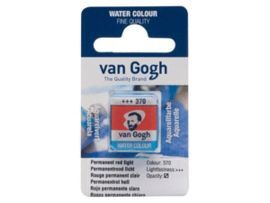 PASTILLA ACUARELA VAN GOGH ROJO PERM.CL