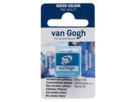PASTILLA ACUARELA VAN GOGH AZUL CERUL.FT
