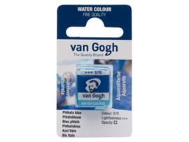 PASTILLA ACUARELA VAN GOGH AZUL FTALO