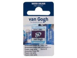PASTILLA ACUARELA VAN GOGH PURPURA ROJO QUINA