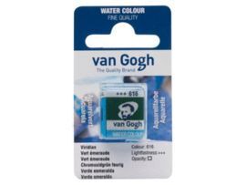 PASTILLA ACUARELA VAN GOGH VERDE ESMERAL