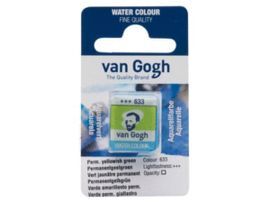 PASTILLA ACUARELA VAN GOGH VERDE AMARIL.PERM