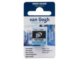 PASTILLA ACUARELA VAN GOGH NEGRO MARFIL