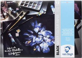 BLOC VAN GOGH A4 ACUARELA NEGRO 360 GRAMOS