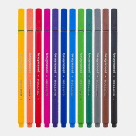 ROTULADOR BRUYNZEEL PUNTA FINA 12 COLORES ESTUCHE