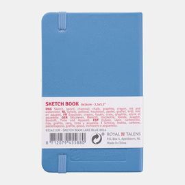 CUADERNO BOCETOS 9X14 80H 140G AZUL