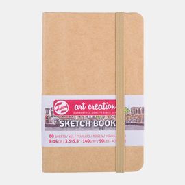 CUADERNO BOCETOS 9X14 80H 140G KRAFT