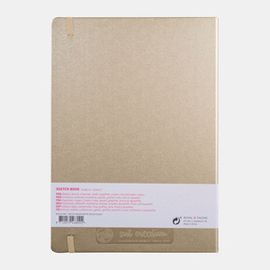 CUADERNO BOCETOS 21X30 80H 140G ORO