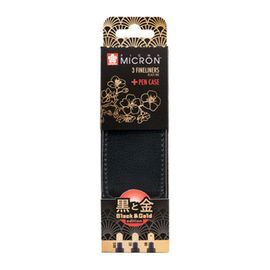 ROTULADOR CALIBRADOS PIGMA NEGRO ESTUCHE 3 UDS