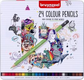 LAPIZ BRUYNZEEL 24 COLORES