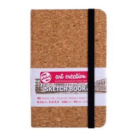CUADERNO BOCETOS 9X14CM 140G 80 HOJAS CORCHO