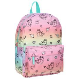 MOCHILA MILKY KISS RAINBOWS Y UNICORNIOS