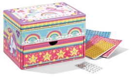 JUEGO JOYERO PERSONALIZABLE UNICORNIO