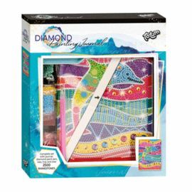 CUADERNO DE PINTURA DIAMANTE DELFIN GRANDE
