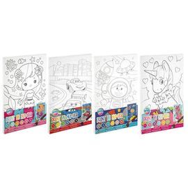 PINTAR POR NUMEROS CON TEMPERA INFANTIL SURTIDOS