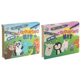 SET COLOREA POR NUMEROS EN LIENZO CORAZON SURTIDO