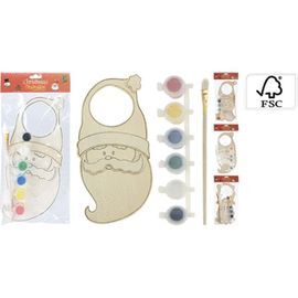 CAJA 12 SET PARA PINTAR COLGADOR NAVIDEÑO SURTIDOS