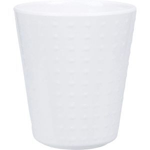 VASO MELAMINA 380ML 10CM BLANCO