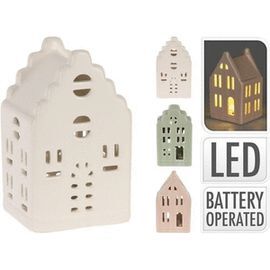 CASITA DECORATIVA CON LUZ LED