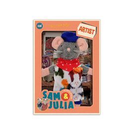 PELUCHE 13CM RATON ARTISTA LA CASA DE LOS RATONES