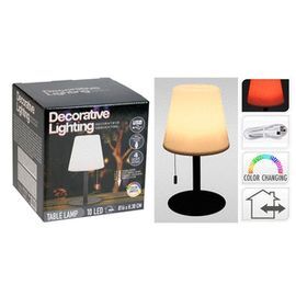 LAMPARA CON CAMBIO DE COLOR MATT BLACK