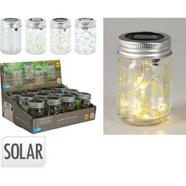 EXPOSITOR 12 TARROS DE CRISTAL CON LUZ LED DESIGN