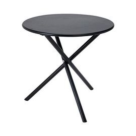 MESA BLACK STEEL D48X48CM