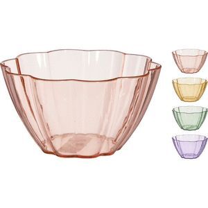 BOWL 500ML FORMA FLORAR COLORES SURTIDOS