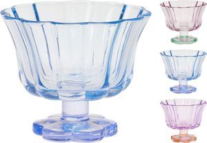 COPA FORMA DE FLOR 210ML COLORES SURTIDOS