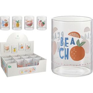 EXPOSITOR 12 VASOS FRUITS 420ML SURTIDOS