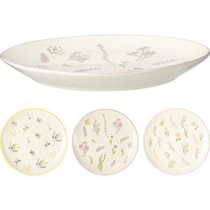 PLATO CERAMICA 20.5CM SPRING SURTIDOS