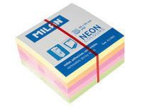 TACO NOTA ADHESIVAS MILAN 50X50 4 COLORES 250 HOJA
