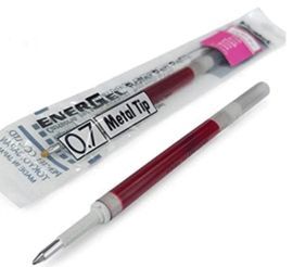 RECAMBIO BOLIGRAFO PENTEL ENERGEL 0.7 LR7 ROSA