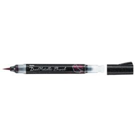 ROTULADOR PINCEL DUAL METALLIC ROJO