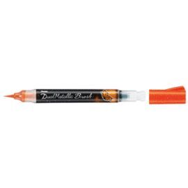 ROTULADOR PINCEL DUAL METALLIC NARANJA