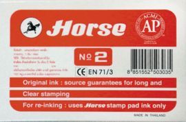 TAMPON Nº 2 ROJO HORSE