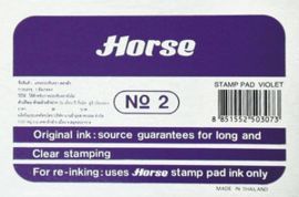 TAMPON Nº 2 HORSE VIOLETA