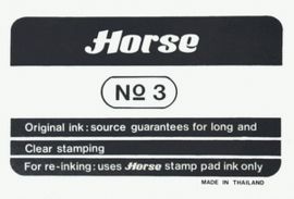 TAMPON Nº 3 HORSE NEGRO