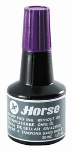 FRASCO TINTA TAMPON SELLAR HORSE 30ML VIOLETA