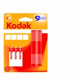 LINTERNA COMPACTA KODAK 9-LED ROJA+ 3XAAA EHD