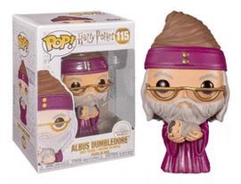FUNKO POP HARRY POTTER DUMBLEDORE CON HARRY POTTER