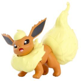 FIGURA JAZWARES POKEMON BATALLA FLAREON 7.5 CM