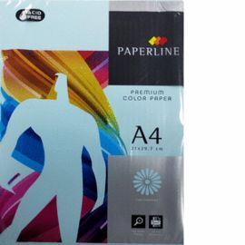 PAPEL A4 500H 80GR PAPERLINE AZUL CLARO OCEAN