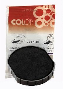 BLISTER 2 RECAMBIOS ALMOHADILLA MODELO E/R40 NEGRO