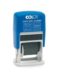 MINI SELLO FORMULARIO 4MM MODELO S 120/W ESPAÑOL A