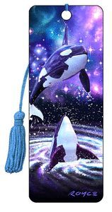 MARCAPAGINAS 3D SPACE ORCAS