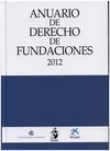ANUARIO DE DERECHO DE FUNDACIONES, 2012